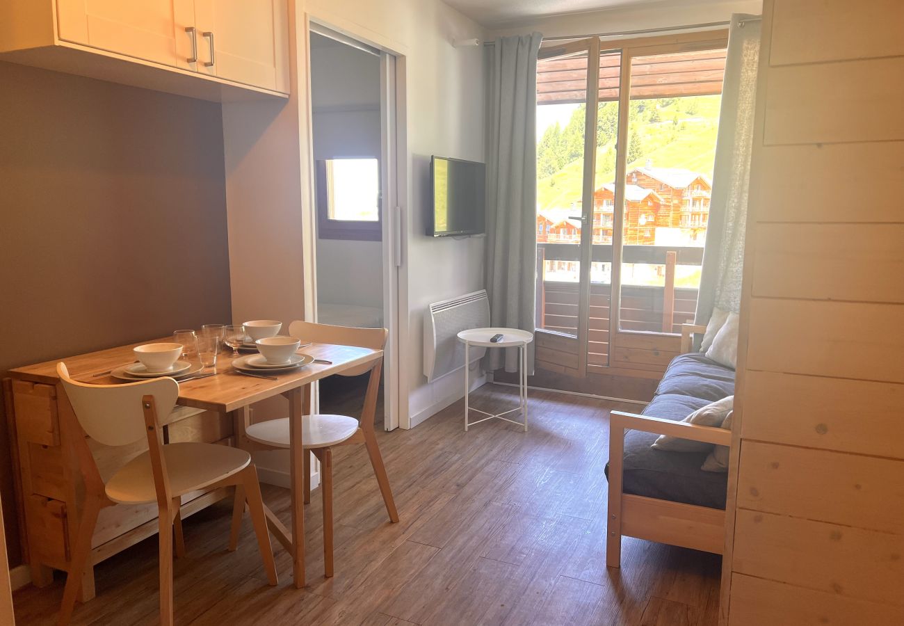 Appartement à La Plagne-Tarentaise - Skis aux pieds