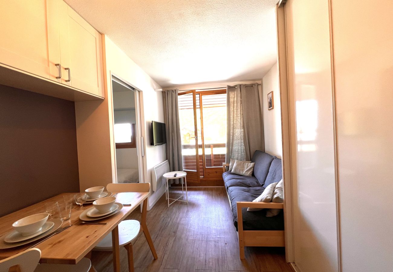 Appartement à La Plagne-Tarentaise - Skis aux pieds