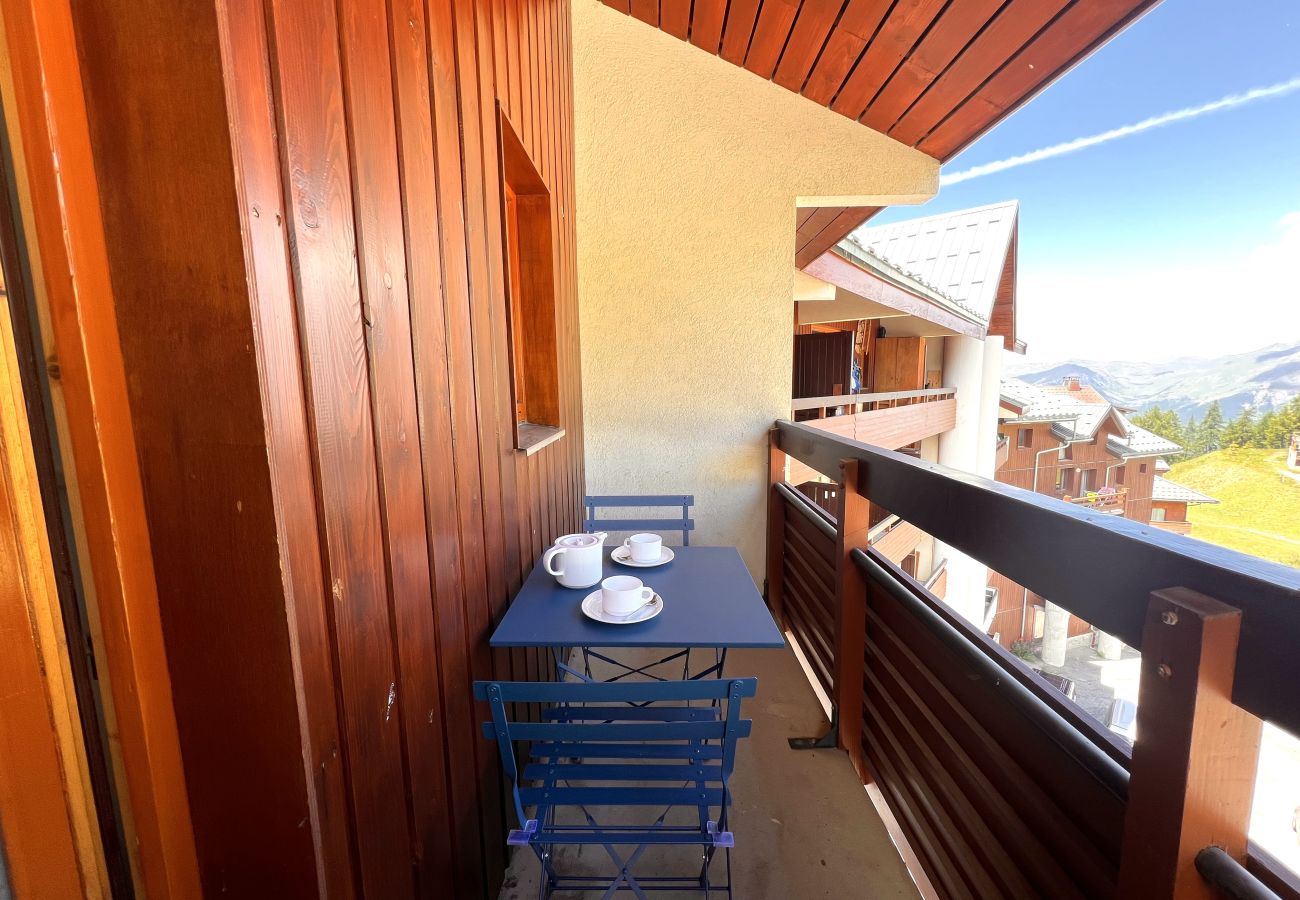 Appartement à La Plagne-Tarentaise - Skis aux pieds