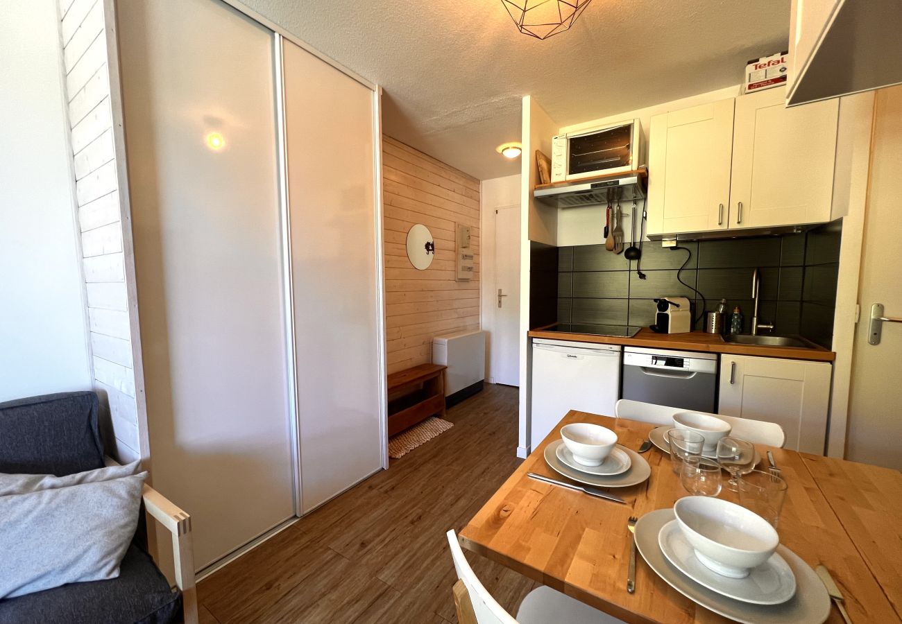 Appartement à La Plagne-Tarentaise - Skis aux pieds