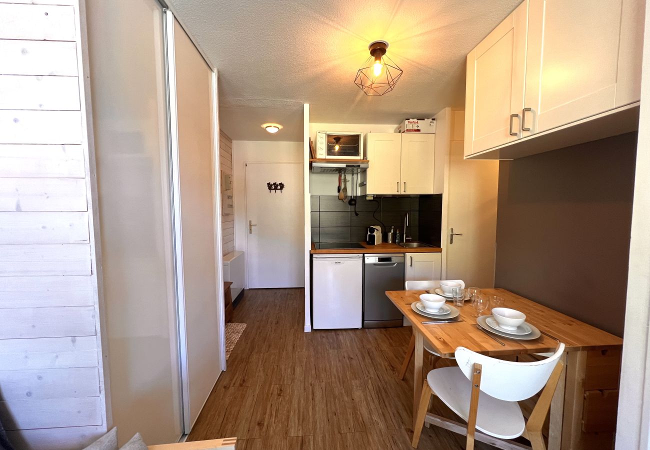 Appartement à La Plagne-Tarentaise - Skis aux pieds