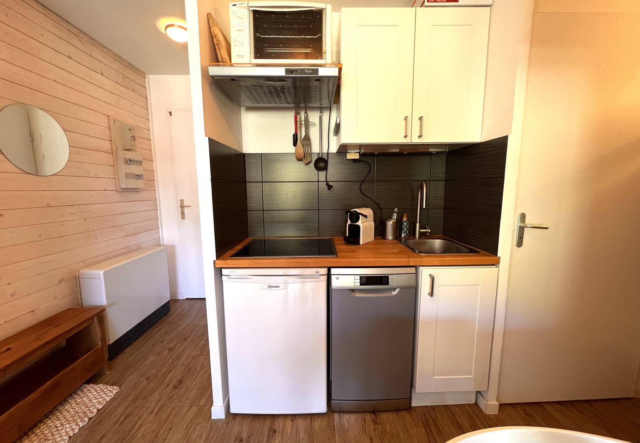 Appartement à La Plagne-Tarentaise - Skis aux pieds