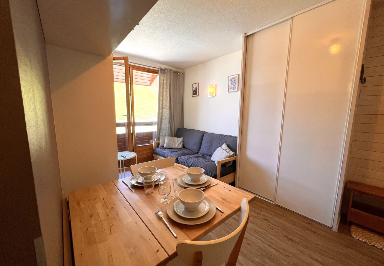 Appartement à La Plagne-Tarentaise - Skis aux pieds