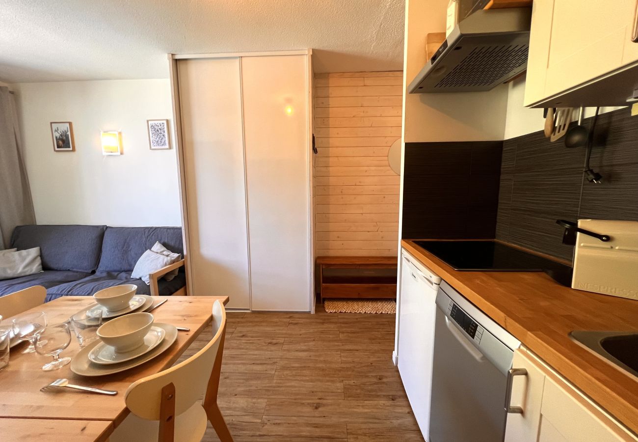 Appartement à La Plagne-Tarentaise - Skis aux pieds