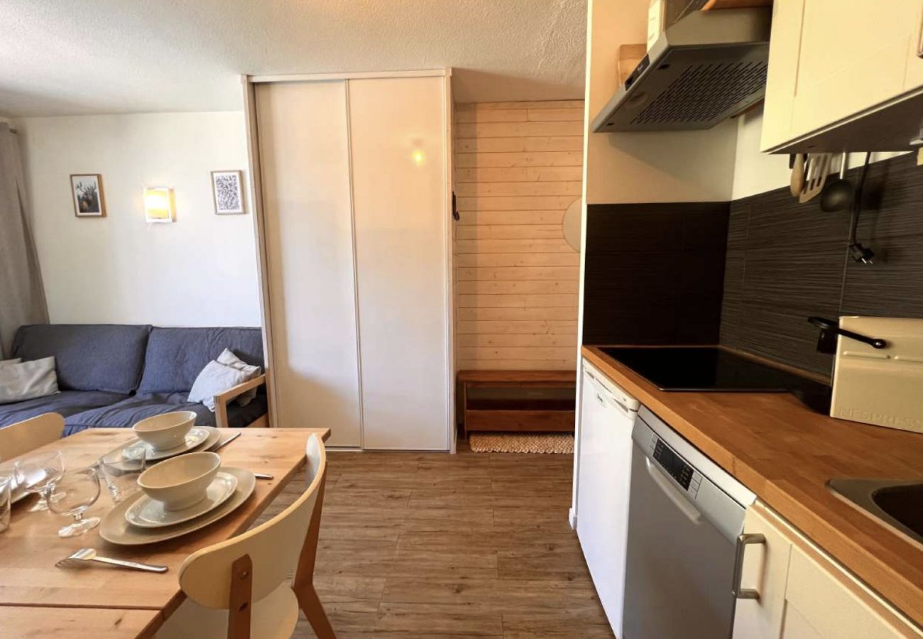 Appartement à La Plagne-Tarentaise - Skis aux pieds