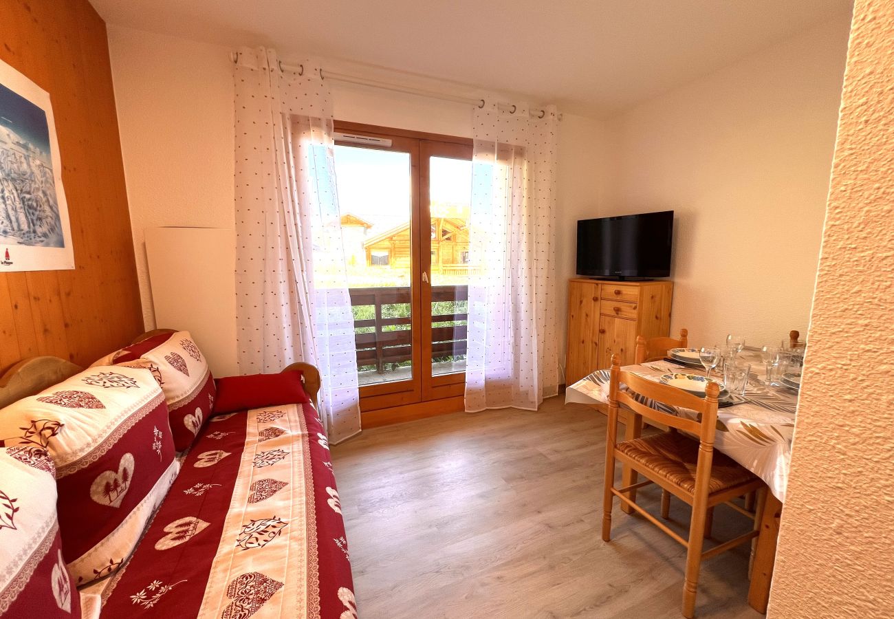 Appartement à La Plagne-Tarentaise - Départ skis